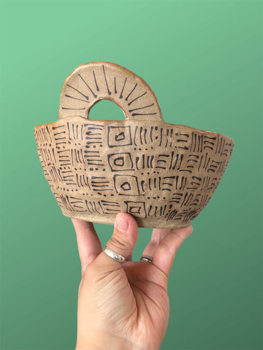 Hand-Built Basket